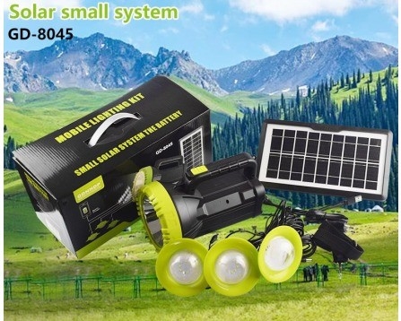 Sistema di illuminazione solare a led completo per interni con certificato CE RoHS ERP FCC