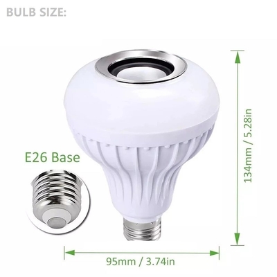 Lampada musicale a LED bianca con Bluetooth e telecomando Temperatura di funzionamento -45-50°C