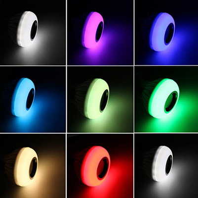 Lampada musicale a LED bianca con Bluetooth e telecomando Temperatura di funzionamento -45-50°C
