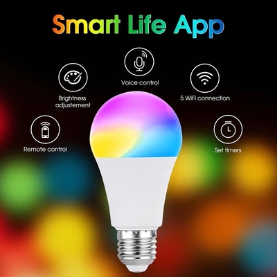 2835 SMD LED Chip Wi-Fi RGB LED Bulb con Tuya App Control e funzione dimmabile