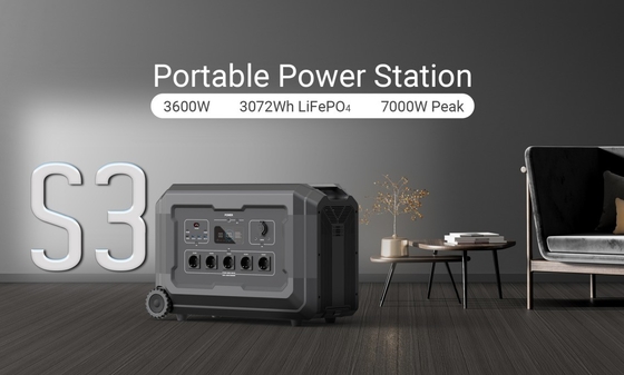 110V-240V Voltaggio di uscita Generatore solare portatile con app Wifi Bluetooth per energia solare
