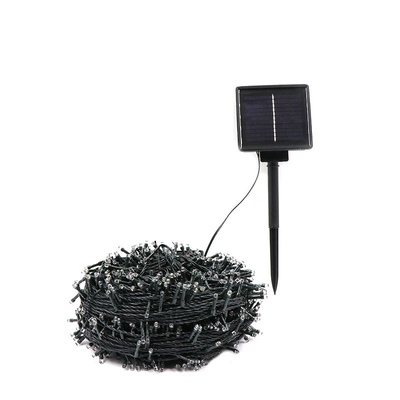 200LED RGB Lampade da giardino solari Ignifuga Lampade a corda di Natale per esterni IP65