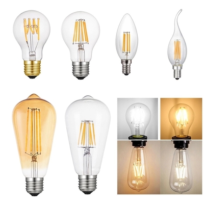 Lampada Edison ad alta luminosità 12V 8W E27 A60 per funzioni di lavoro e esigenze di illuminazione decorativa