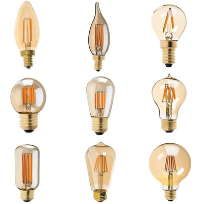 Lampadina Edison 3000-6000K E27 Led Filamento 220v Filamento A60 Edison Led Lampadina