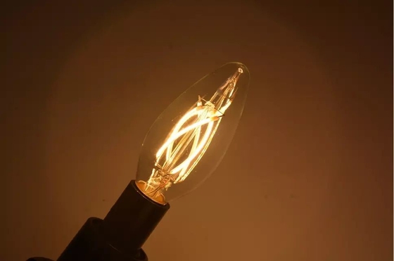 Eficienza luminosa elevata E14 Lampada a candela a LED dimmabile C35 per una migliore riproduzione del colore