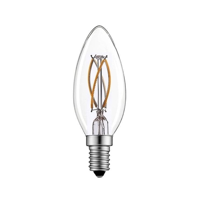 Eficienza luminosa elevata E14 Lampada a candela a LED dimmabile C35 per una migliore riproduzione del colore