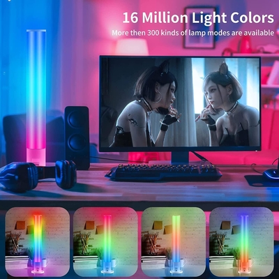 Disegno Cool Led Mood Light Tuya Wifi Control Dimming Lampada da tavolo a LED con RGB Bianco