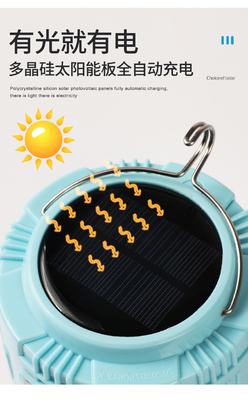 30W/50W luce solare a LED ricaricabile per campeggio e emergenza 900lm flusso luminoso